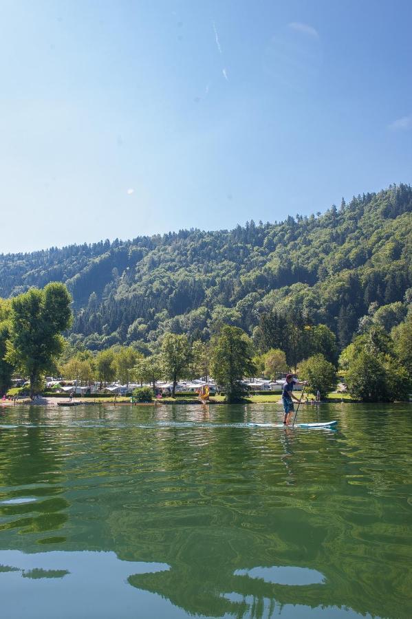 Seecamping Berghof - Mobilheime Landskron Kültér fotó